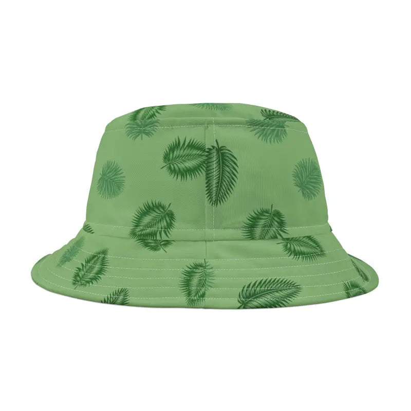 Upgrade your Style Palm Leaves Polyester Bucket Hat - Hats