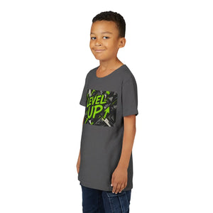 Premium Gaming Shirt - Level Up Kids Birthday Gift - Dipaliz - T-shirts