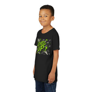 Premium Gaming Shirt - Level Up Kids Birthday Gift - Dipaliz - T-shirts