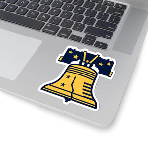 Liberty Bell Kiss-cut Sticker Historic Philadelphia Patriotic Decal - Decorative Stickers