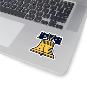 Liberty Bell Kiss-cut Sticker Historic Philadelphia Patriotic Decal - Decorative Stickers