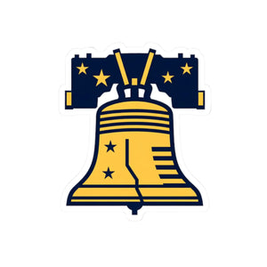 Liberty Bell Kiss-cut Sticker Historic Philadelphia Patriotic Decal - Decorative Stickers