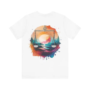 Libra Jersey Short Sleeve Tee - Zodiac Style - Dipaliz - T-shirts