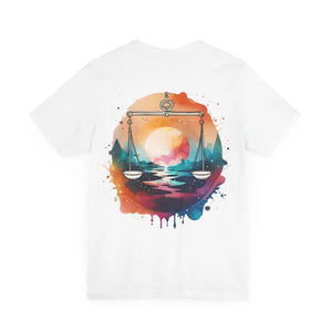 Libra Jersey Short Sleeve Tee - Zodiac Style - Dipaliz - T-shirts