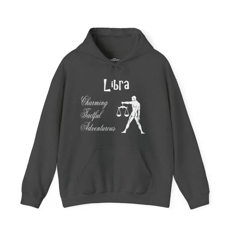 Captivating Libra Zodiac Hooded Sweatshirt for Cosmic Comfort! - Hoodie