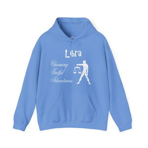 Plush Libra Zodiac Hooded Sweatshirt - Cosmic Cotton - Dipaliz - Hoodies - s