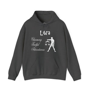 Plush Libra Zodiac Hooded Sweatshirt - Cosmic Cotton - Dipaliz - Hoodies - s