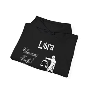 Plush Libra Zodiac Hooded Sweatshirt - Cosmic Cotton - Dipaliz - Hoodies - s