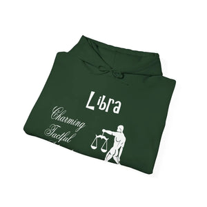 Plush Libra Zodiac Hooded Sweatshirt - Cosmic Cotton - Dipaliz - Hoodies - s