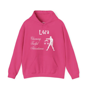 Plush Libra Zodiac Hooded Sweatshirt - Cosmic Cotton - Dipaliz - Hoodies - s