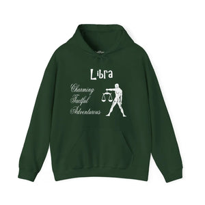 Plush Libra Zodiac Hooded Sweatshirt - Cosmic Cotton - Dipaliz - Hoodies - s