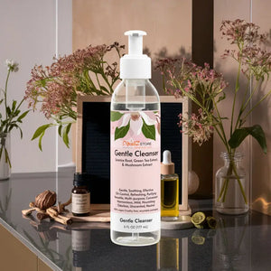 Cleansing Gel Globally Sourced Gentle Hydration - Dipaliz - 6oz / Clear Bottle + White Pump - Facial Cleansers