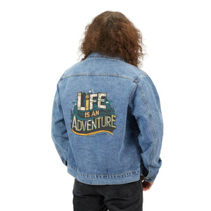 Rugged Denim Adventure Jacket - Classic Style - Dipaliz - Coats & Jackets