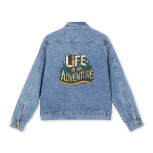 Rugged Denim Adventure Jacket - Classic Style - Dipaliz - Coats & Jackets