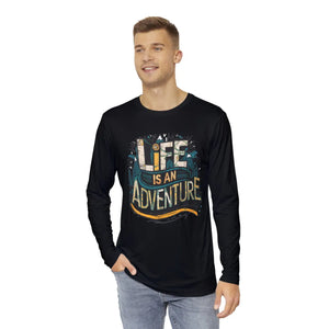 Brushed Long Sleeve Shirt Life is an Adventure - Dipaliz - T-shirts