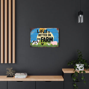Vintage Metal Art – Farmhouse Vibes Aluminum - Dipaliz - Novelty Signs