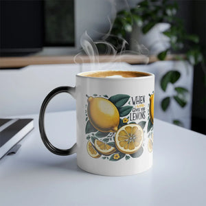 Magical Color Changing Lemon Mug - Ceramic 11oz - Dipaliz - Mugs