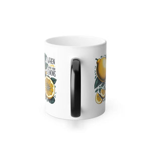 Magical Color Changing Lemon Mug - Ceramic 11oz - Dipaliz - Mugs