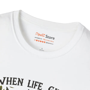 Inspirational Lemons Unisex Softstyle Tee Cotton Shirt - Dipaliz - T-shirts - s