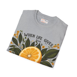 Inspirational Lemons Unisex Softstyle Tee Cotton Shirt - Dipaliz - T-shirts - s