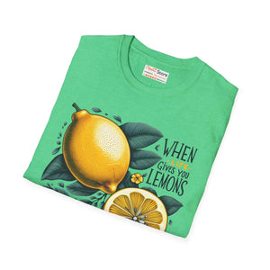 Softstyle Unisex Tee Lemon Twist Exclusive Dipaliz - T-shirts - s