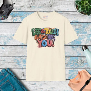 Unisex Softstyle Tee - Unbeatable Comfort Style - Dipaliz - Natural / s - T-shirts