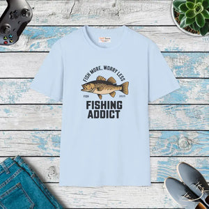 Unisex Softstyle Tee - Effortless Fashion Carefree Vibes - Dipaliz - Light Blue / s - T-shirts