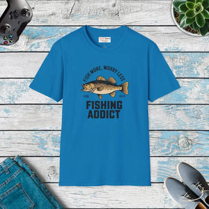 T-shirt - Unisex Softstyle Tee - Effortless Fashion Carefree Vibes - Dipaliz Sapphire / s