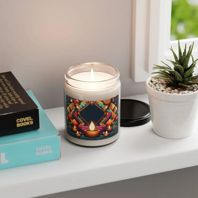 Illuminate Bliss with Scented Soy Diwali Diya Candles - Home Decor