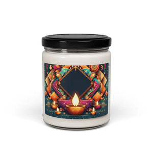 Soy Diya Candles - Premium Festive Diwali Lights - Dipaliz - White Sage + Lavender / 9oz