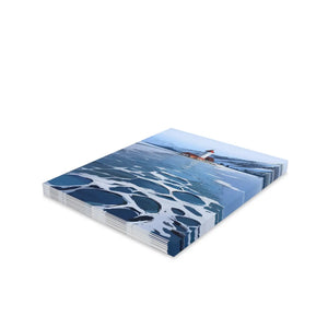 Coastal Lighthouse Greeting Cards - Matching White Envelopes - Dipaliz - & Note
