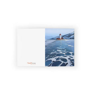 Lighthouse Greeting Cards with Matching White Envelopes - Dipaliz - & Note
