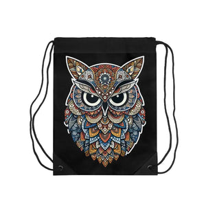 Owl Drawstring Bag - Trendy Women’s Fashion Accessory - Dipaliz - one Size - Backpacks