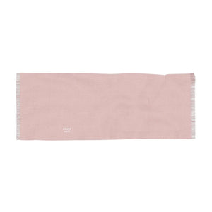 Lightweight Pink Fringe Scarf – Personalized Minimal Everyday Wrap - Scarves & Shawls