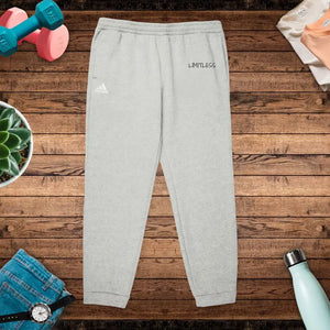 Adidas Unisex Fleece Joggers - Ultimate Comfort Style - Dipaliz - Grey Heather / Xs