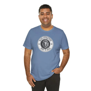 Soft Cotton Lion Born to Roar Tee Quality Print - Dipaliz - T-shirts