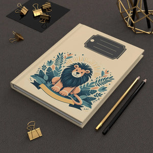 Bold Lion Hardcover Journal - Unleash Creativity - Dipaliz - Journals