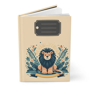 Bold Lion Hardcover Journal - Unleash Creativity - Dipaliz - Journals