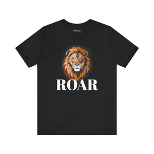 Roar Unisex Jersey Tee - Ultimate Comfort Lion - Dipaliz - T-shirts