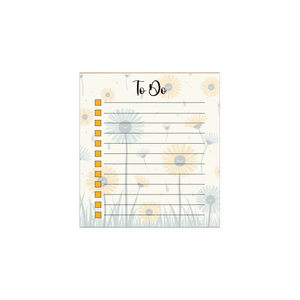 Chic Floral Planner Notepad - Trendy Fashion Accessory - Dipaliz - Notepads