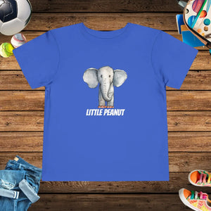Soft Toddler Elephant Tee - Airlume Combed Cotton - Dipaliz - T-shirts - 2t