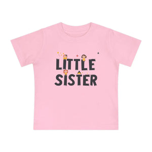 Soft Airlume Baby T-shirt - Little Sister Tee - Dipaliz - & Toddler Tops