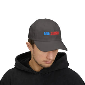 Live Simply Classic Dad Cap - Minimalist Style - Dipaliz - Baseball Caps