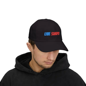 Live Simply Classic Dad Cap - Minimalist Style - Dipaliz - Baseball Caps