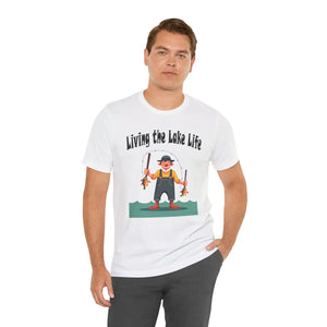 Soft Cotton Jersey Tee - Lake Life Vibes - Dipaliz - T-shirts