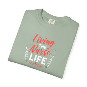Soft Garment Dyed Tee Nurse Life Cotton - Dipaliz - T-shirts