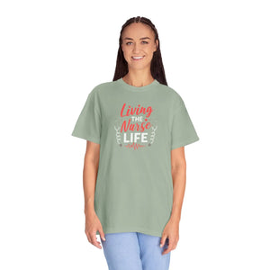 Soft Garment Dyed Tee Nurse Life Cotton - Dipaliz - T-shirts