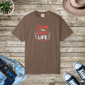 Soft Garment Dyed Tee Nurse Life Cotton - Dipaliz - T-shirts