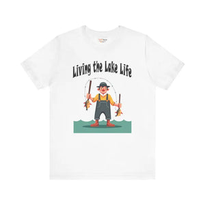 Lake Life Vibes Unisex Jersey Short Sleeve Tee - Dipaliz - T-shirts