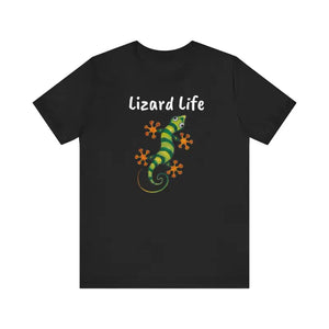 T-shirt - Lizard Life Tee - Unisex Jersey Short Sleeve Comfort - Dipaliz